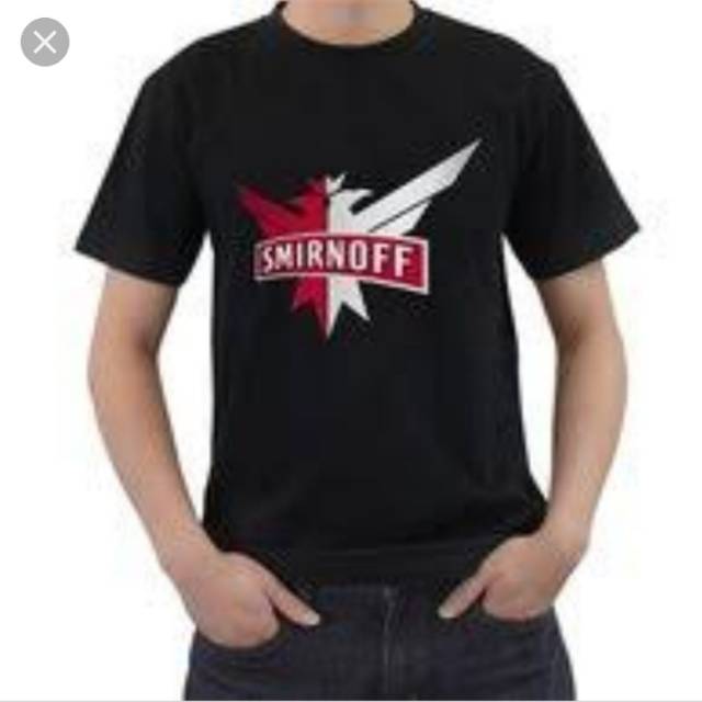 KAOS BIG SIZE SMIRNOFF BARU 2XL 3XL 4XL
