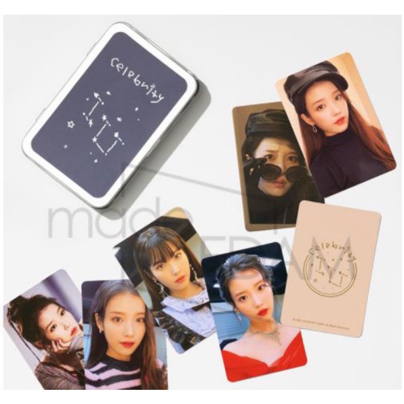 PHOTO CARD SET - IU Kpop edisi CELEBRITY - OFFICIAL & ORIGINAL photocards Edam Ent.
