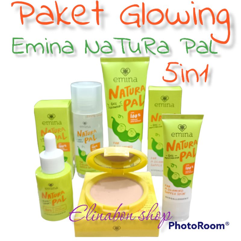 Paket Glowing Emina Natura PaL 5in1