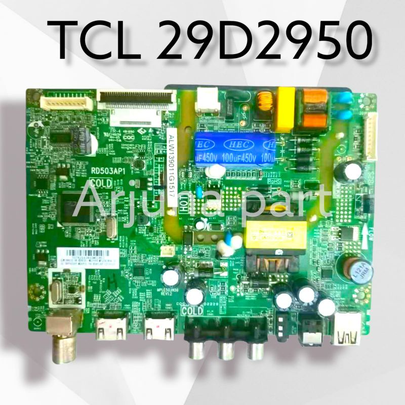 mainboard tv tcl 29D2950 - mb tv tcl 29D2950 - mesin tv tvl 29D2950