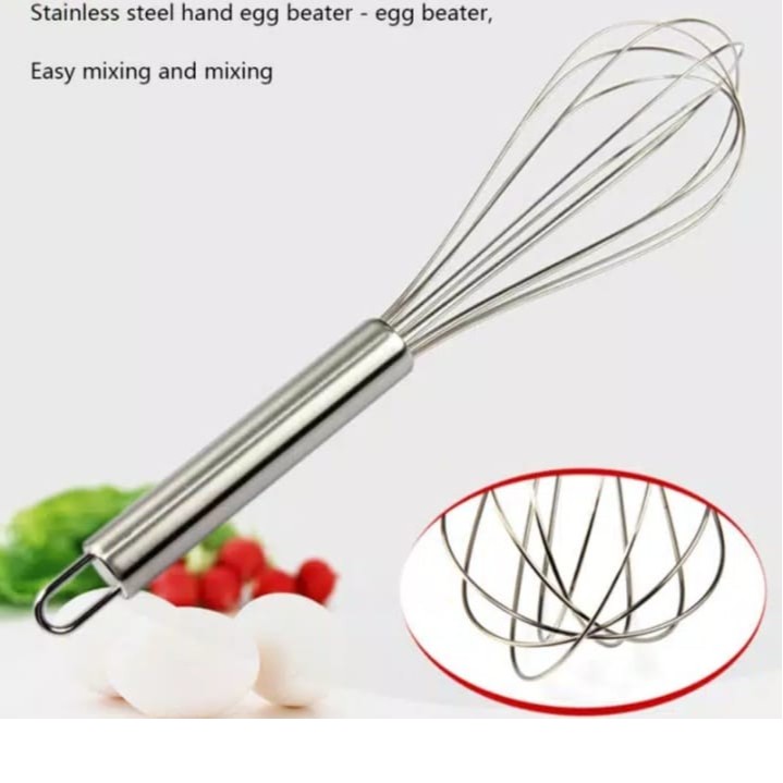 Whisk / Kocokan Telur Full Stainless