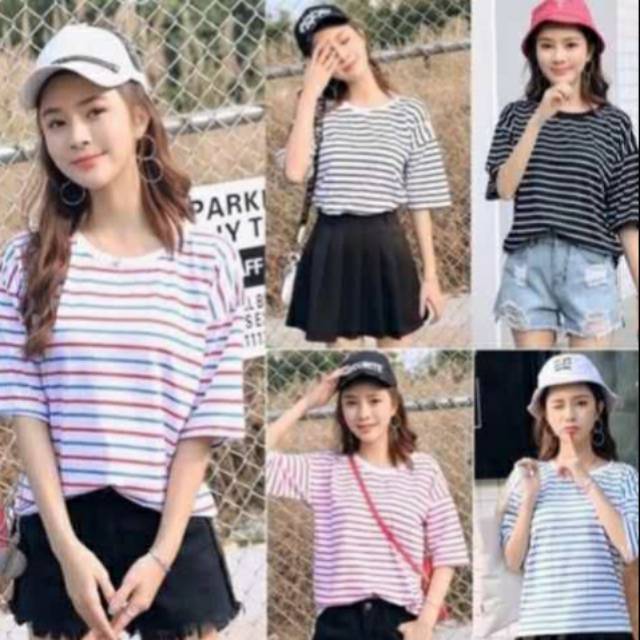 MURAHSHOP889 SALUR Kaos  Oversize  Katun Stretch TEBAL 