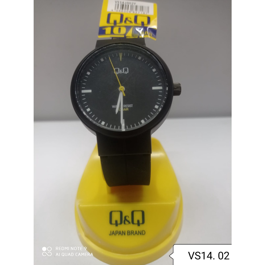 SALE Jam Tangan Pria Sporty Casual Rubber Analog Original Q&amp;Q QNQ QQ VS14 VS14J Series