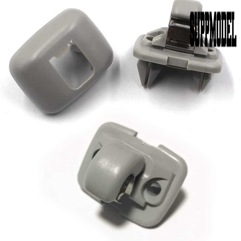 2pcs Klip Kait Visor Matahari Interior Mobil Untuk Audi A4 B6 B7 A4L Q5 A7 Q7 Q3 A5