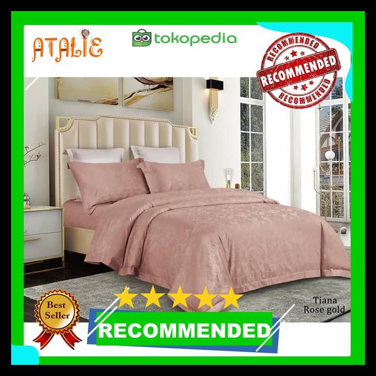 . BED COVER SET SERAT BAMBU 180X200 KING KOIL SUPER PREMIUM BISA CUSTOM SALE