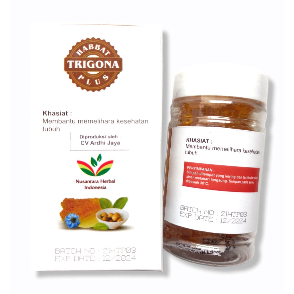 Habbatussauda  Oil Trigona Plus 4 In 1 Isi 60 Kapsul