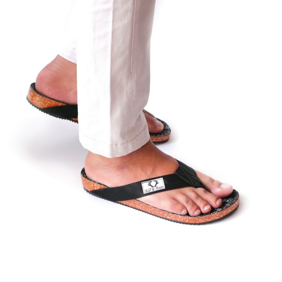 PROMO Sandal Casual Kasual Jepit Pria Santai Original Distro Sendal Pria Murah Bahan Kanvas