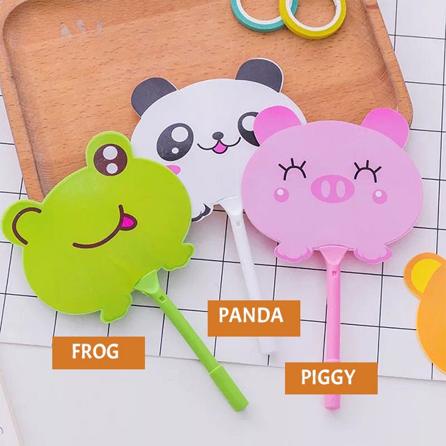 PENA KIPAS LUCU / PENA KIPAS ANIMAL UNICORN PANDA KUCING KATAK DLL