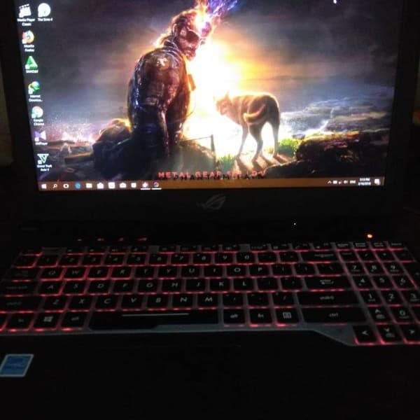 

A81Duya Asus Rog Gl503 Fx503 Fx63 Black Laptop Keyboard Protector Cover - Hitam As71S0D