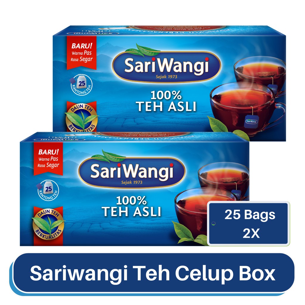 

Sariwangi Teh Celup Box 1.85g (Bundling isi 2)