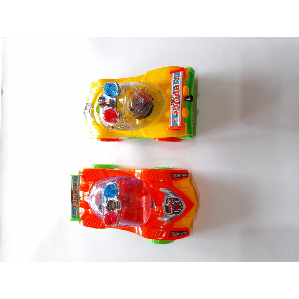 MAINAN MOBIL SEDAN POLISI - LAMPU BISA MENYALA