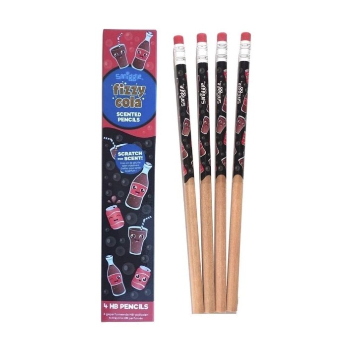 

Smiggle Scented Pencil Pack x 4 Original promo