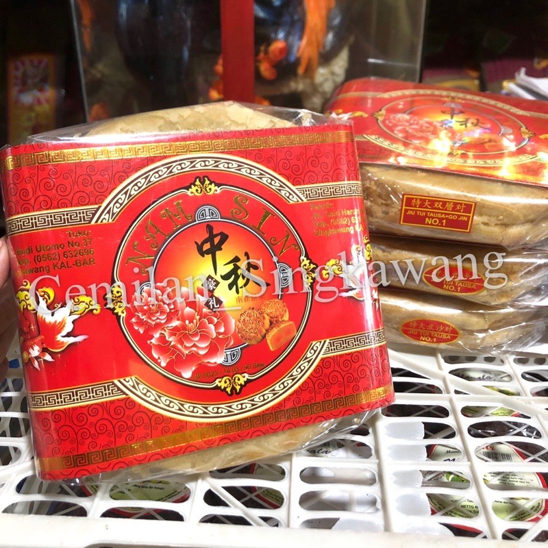 Kue bulan Jiu Tui / Pok khok Piang Junchoi / Nam Sin rasa Tausa / Sungcin uk.sedang khas singkawang