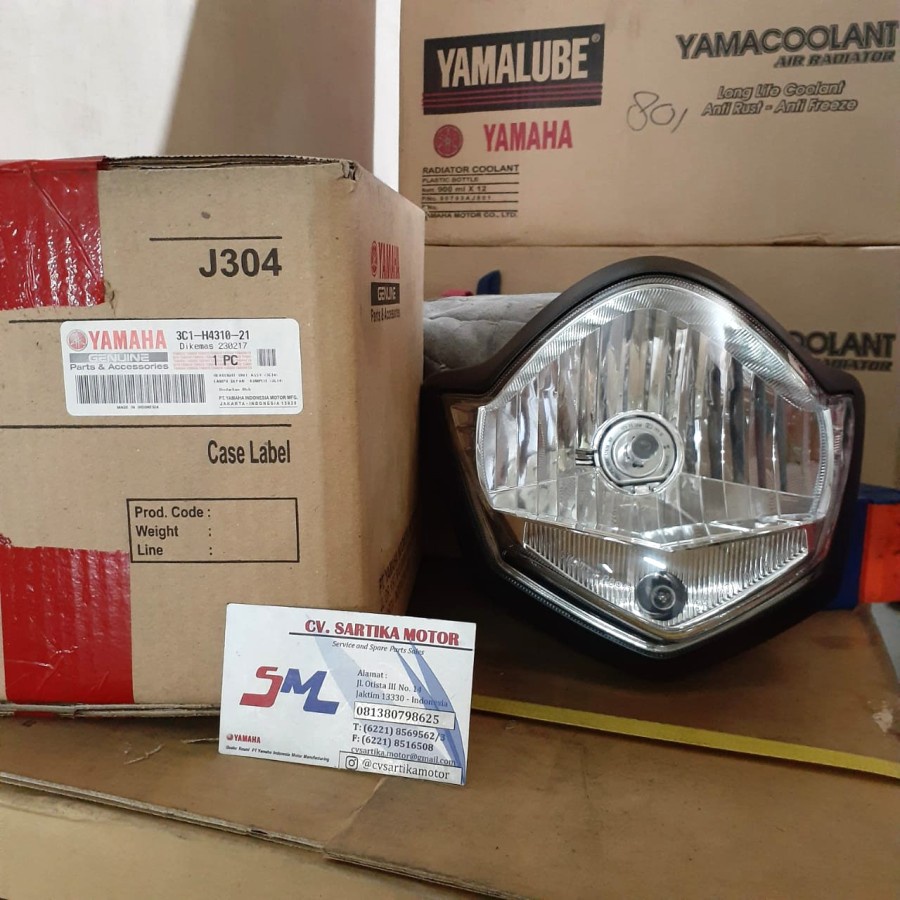 lampu depan Assy/ Headlight unit Assy Vixion 2010 3C1-H4310-21