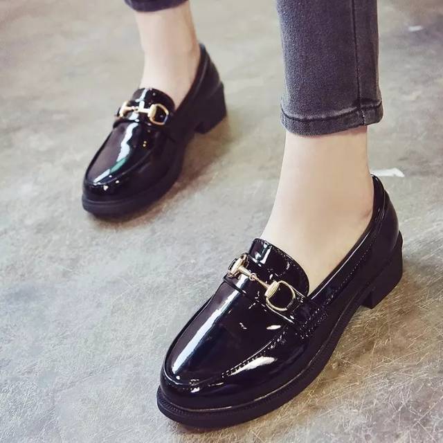 Sepatu docmart SANY / sepatu loafers wanita / sepatu fashion wanita / bisa cod / sepatu wanita