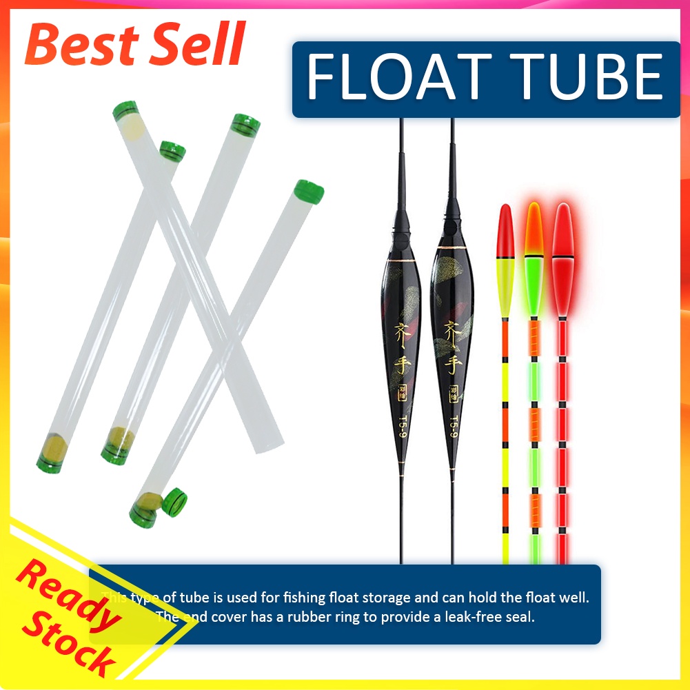 Fishing Floats Tube Transparent Bobbers Fishing Buoys Tackle Accessories