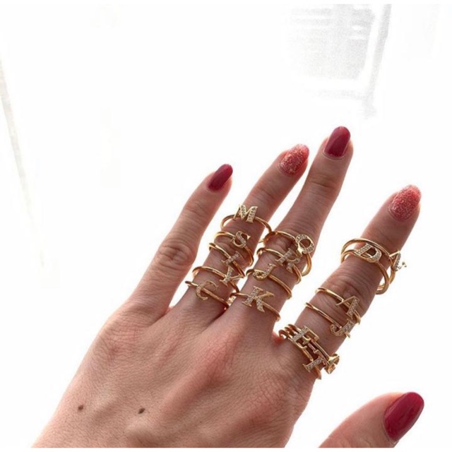 Ring / Cincin Prilly Collection (N-Z) - HALA Gold