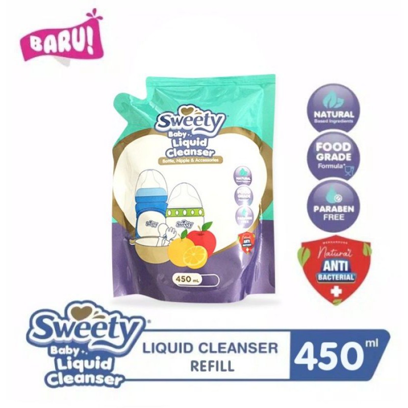 Sweety Baby Liquid Clesnser Refil 450ml