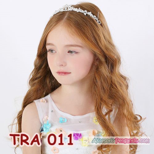 Aksesoris Tiara Rambut Pesta Anak Modern l Hiasan Sanggul Wanita-TRA11