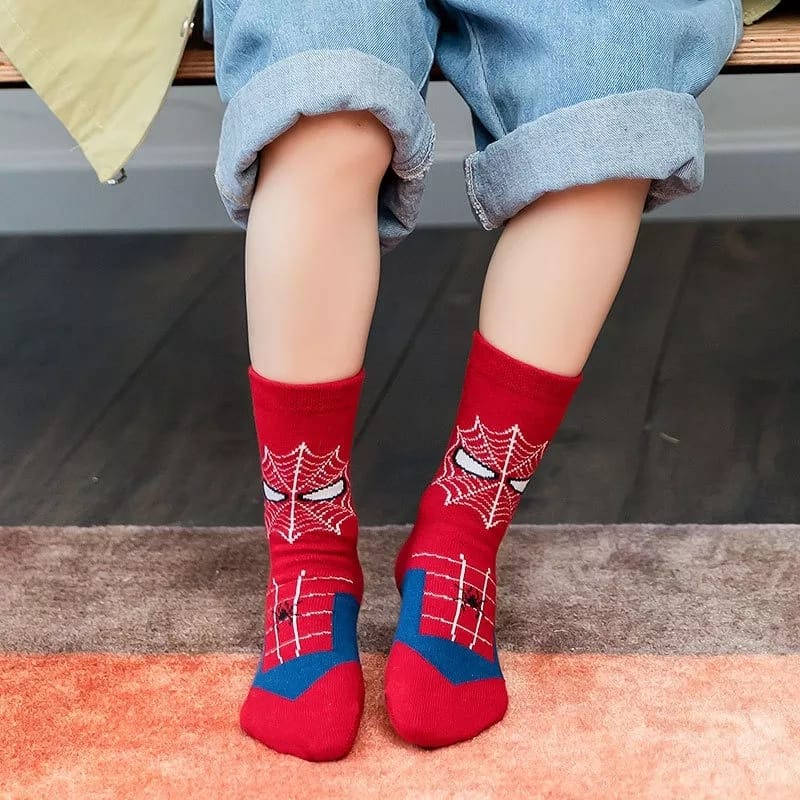 Kaos Kaki Anak Cowok Superhero Marvel Avenger 005