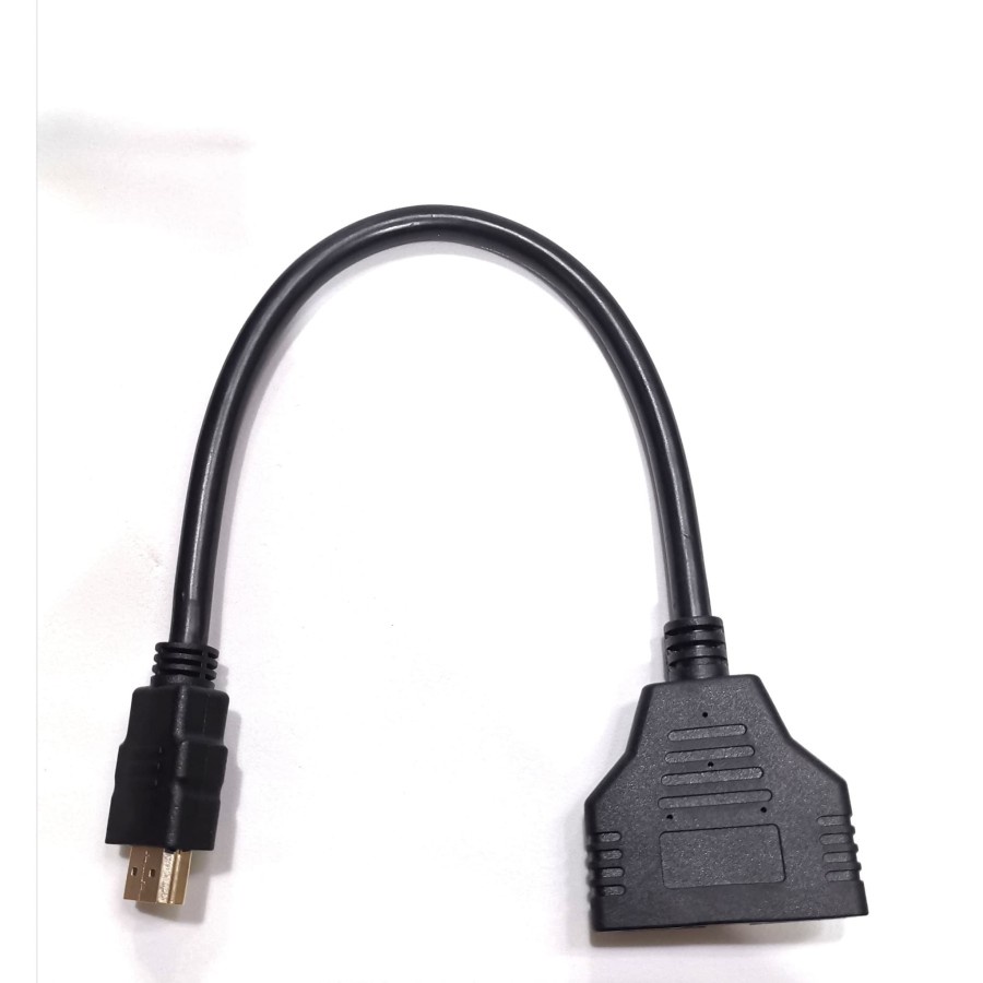 HDMI SPLITER 2 PORT KABEL 3D HD 1080P SPLITTER CABANG V 1.4