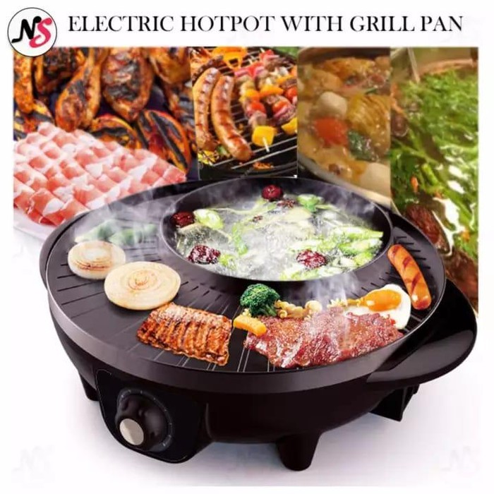 Electric Grill Shabu multi pan / MULTI GRILL PAN LISTRIK NEW