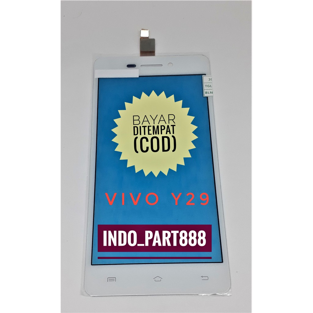 Touchscreen / Layar Sentuh / VIVO Y29 / PUTIH