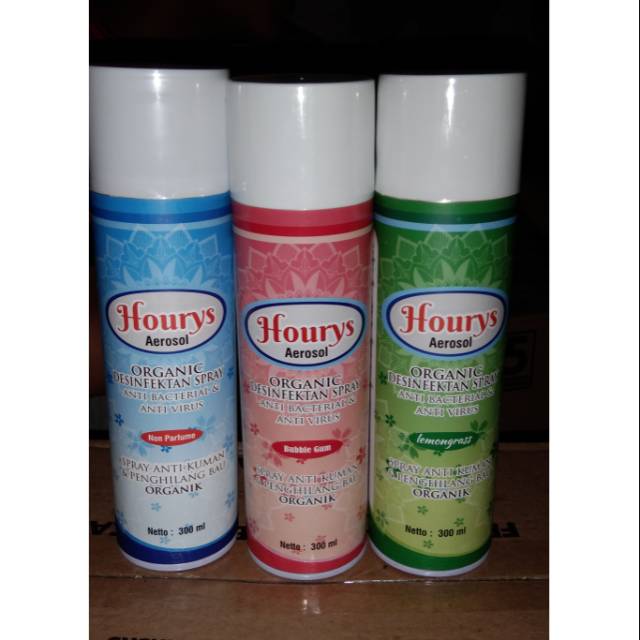 Hourys Aerosol Desinfektan Spray