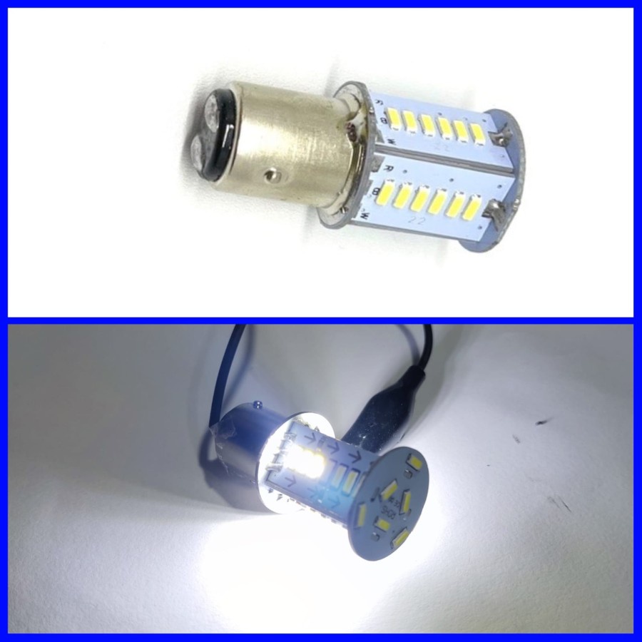 BOHLAM LAMPU STOP REM LED 30 MATA 2 MODE RUNNING FLAS KEDIP-KEDIP