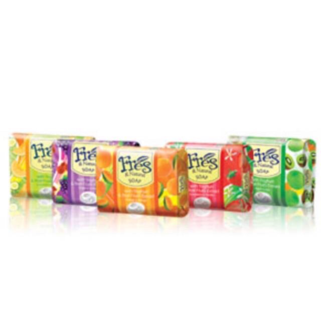 Fres & Natural Soap 70 gr Grape & Lychee
