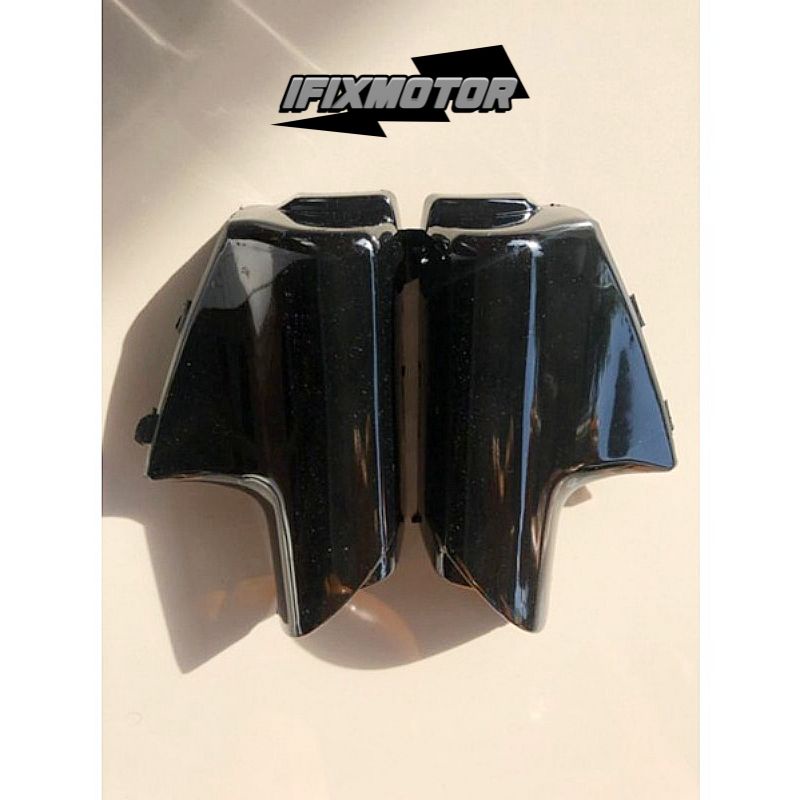 Cover Tutup Shock Vega R Lama Hitam - Cover Tutup Shock depan Vega R Lama