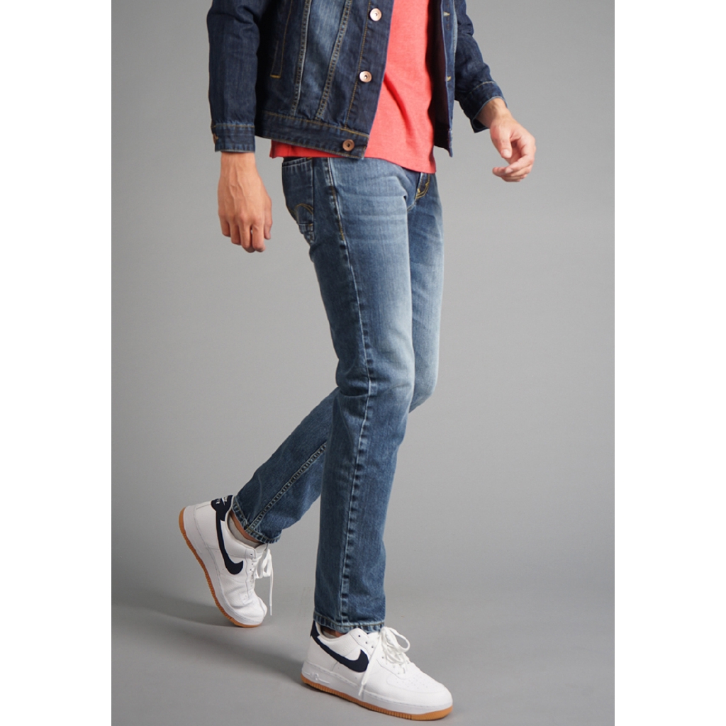 LOIS JEANS ORIGINAL - Celana Panjang Pria Slim Fit CFL386D