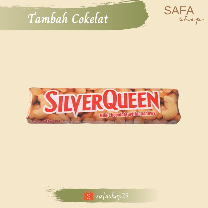 

[TAMBAH COKELAT] Silver Queen Rasa Cokelat / Greentea