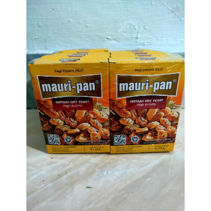 

Ragi sachet mauripan 4x12 g (1 box)