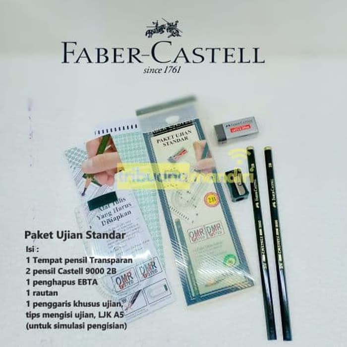 

Paket Ujian - Paket Alat Tulis - Paket Puzzle Anak Paket Ujian Standar Faber Castell Produk Terbaik