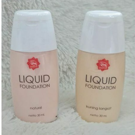 VIVA FOUNDATION LIQUID 30 ML/ALAS BEDAK VIVA ORIGINAL 100%