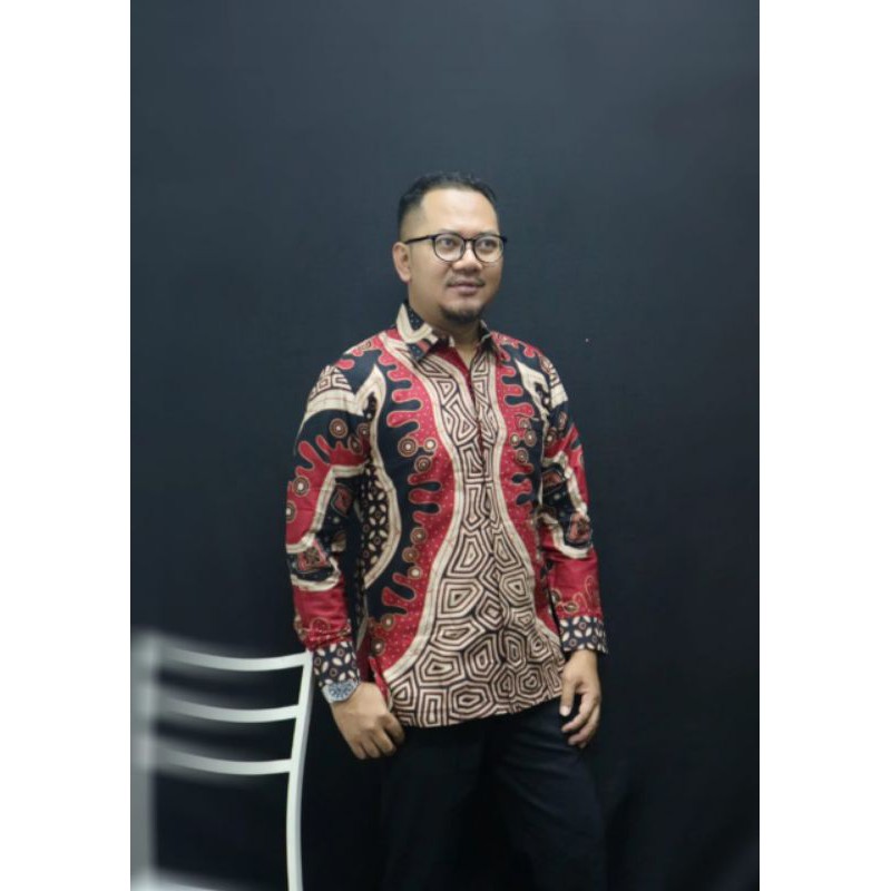 Kemeja Batik Katun Pria