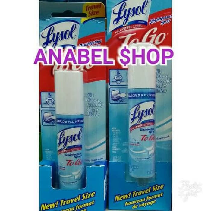 Jual Disinfecting Lysol Disinfectant Spray To Go Murah