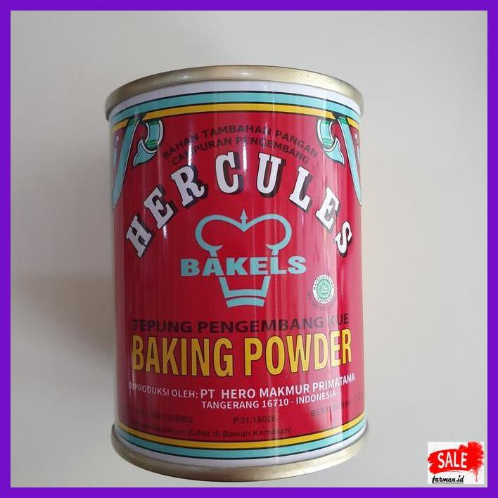 

DERPOWBAKING- BAKING POWDER HERCULES 110GR / PENGEMBANG KUE HERCULES 110GR -ASLIII.