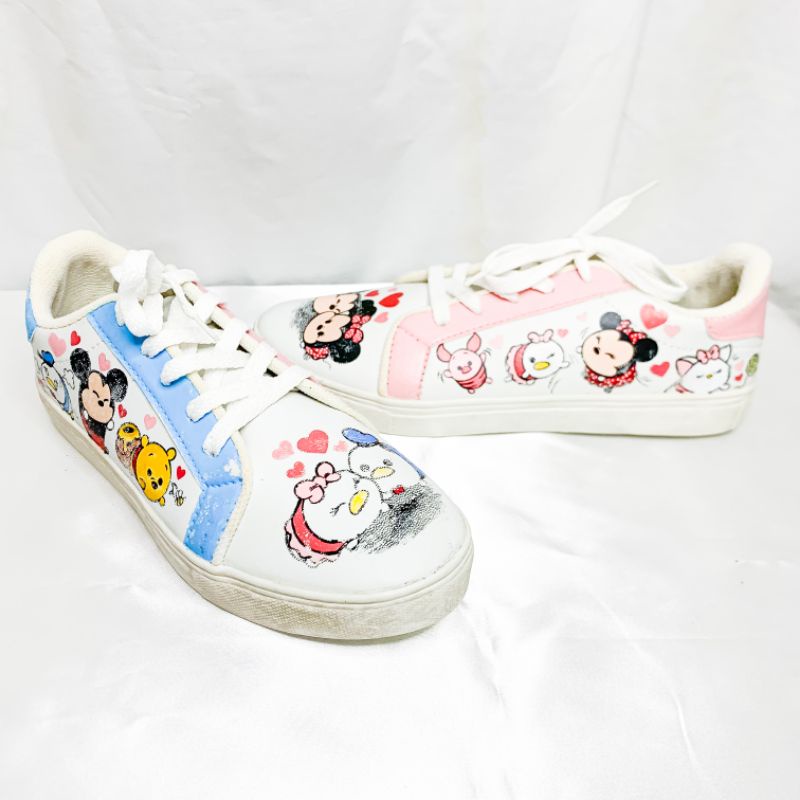 

[Preloved] Sneakers Lukis/Custom Disney Tsum Tsum White