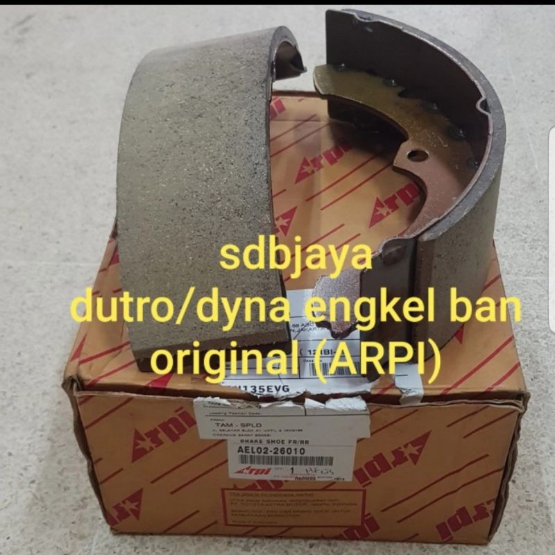 Jual Brake Shoe Kampas Rem Depan Belakang Sama Hino Dutro Dyna Rino 14b