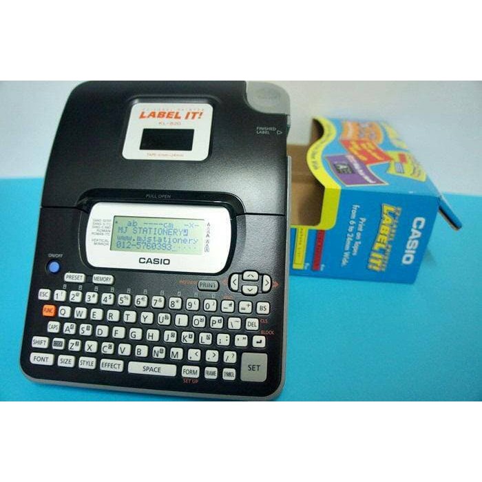 

LABEL PRINTER CASIO KL-820