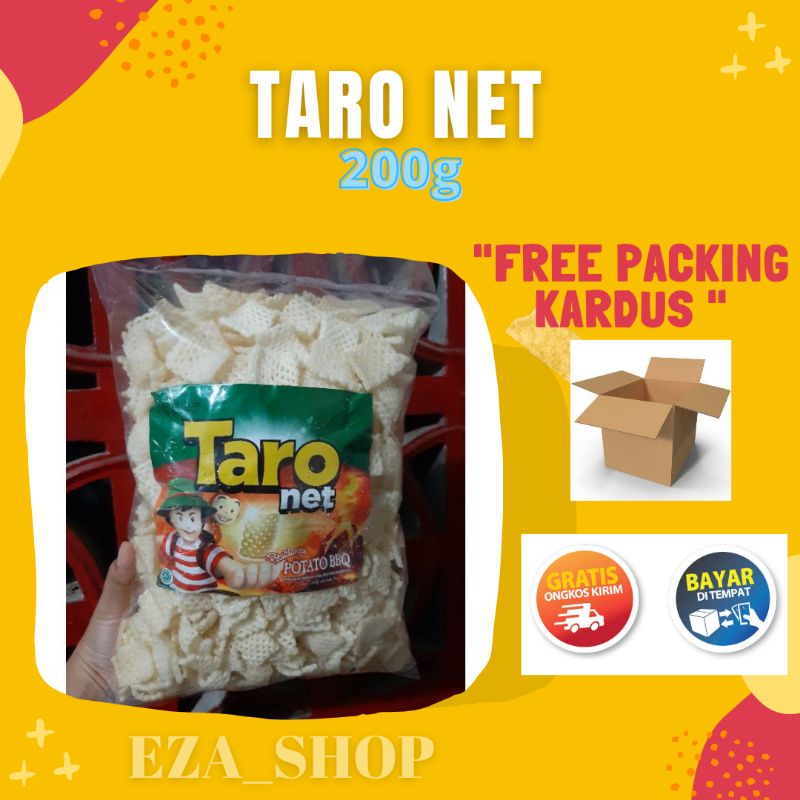 

TARO NET REPACK 200g / TARO NET KILOAN / TARO NET POTATO/ SNACK KILOAN/ SNACK ORIGINAL/ JAJAN PASAR