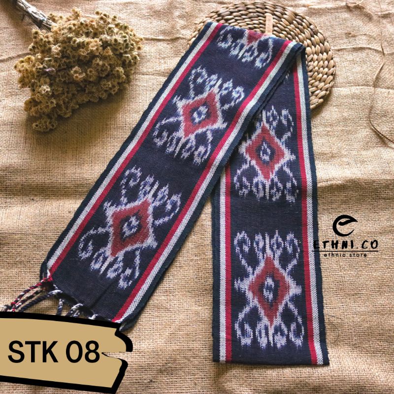 Syal Tenun Kasar Selendang Motif Etnik-STK 08