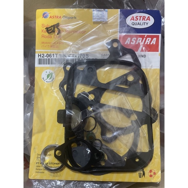 PAKING TOPSET ASPIRA HONDA BEAT - SCOOPY - SPACY KARBURATOR KVY