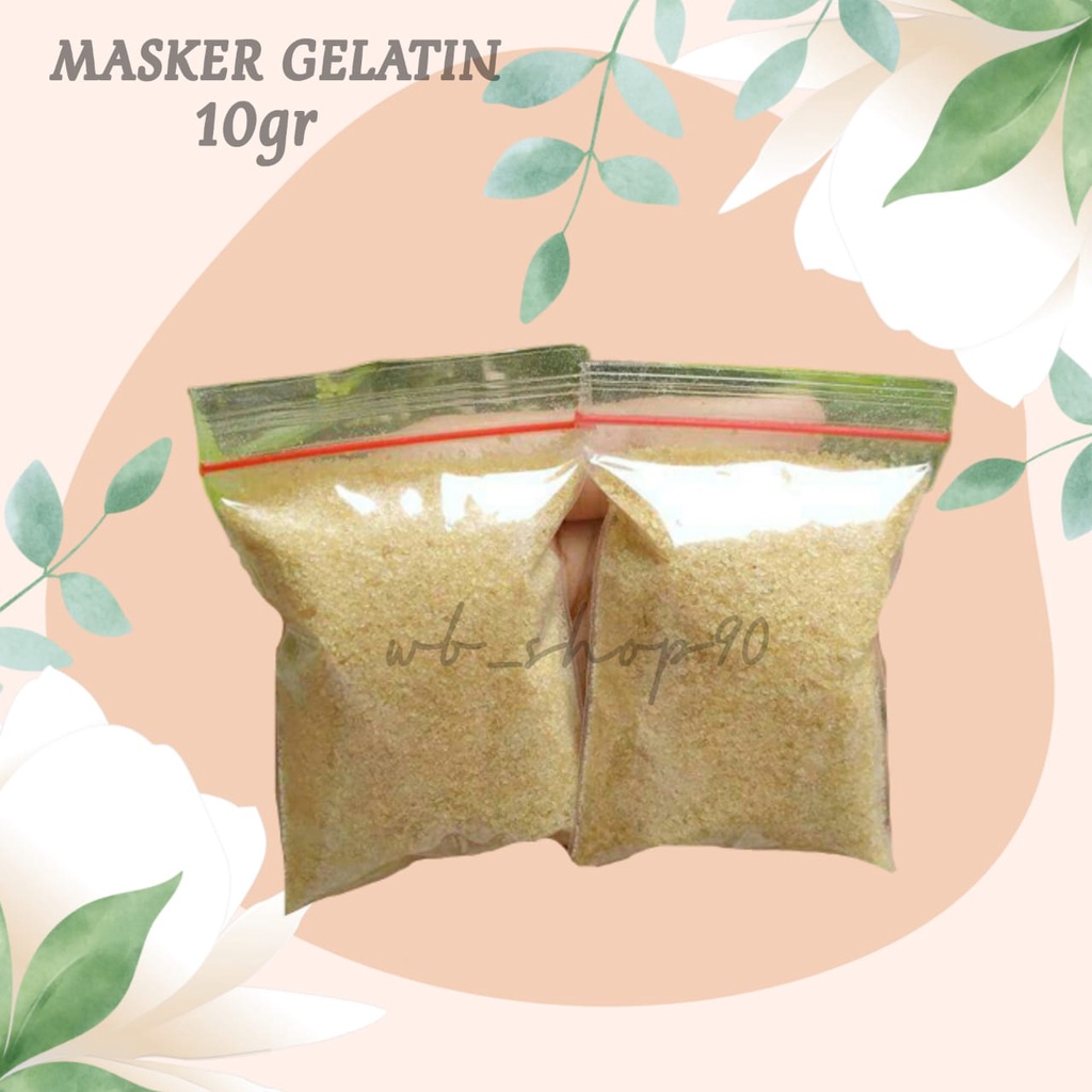 Masker Gelatin Halal Masker Rambut Masker Komedo Dan Jerawat Masker Gelatin Masker Untuk Komedo Mask