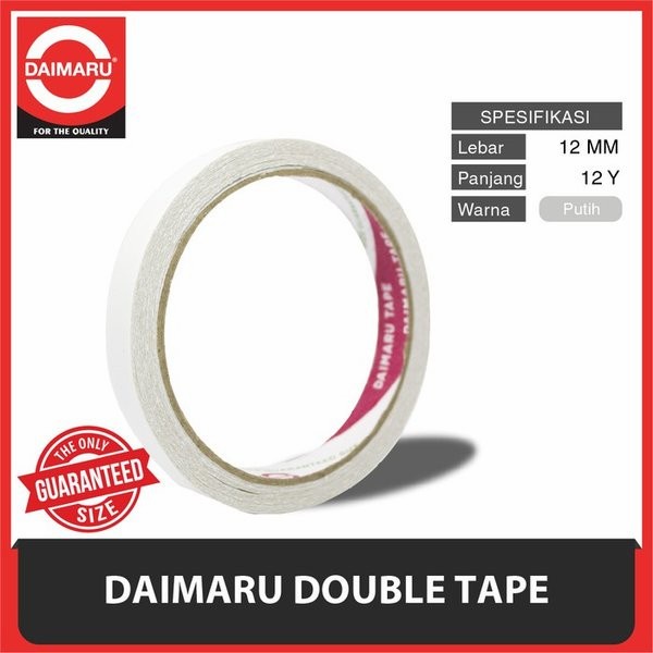 

Double Tape DAIMARU 12 mm x 12 yard 1/2 inch x 10 meter