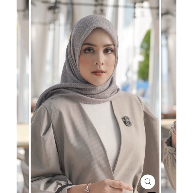 Buttonscarves Tapis Square Fossil NEW