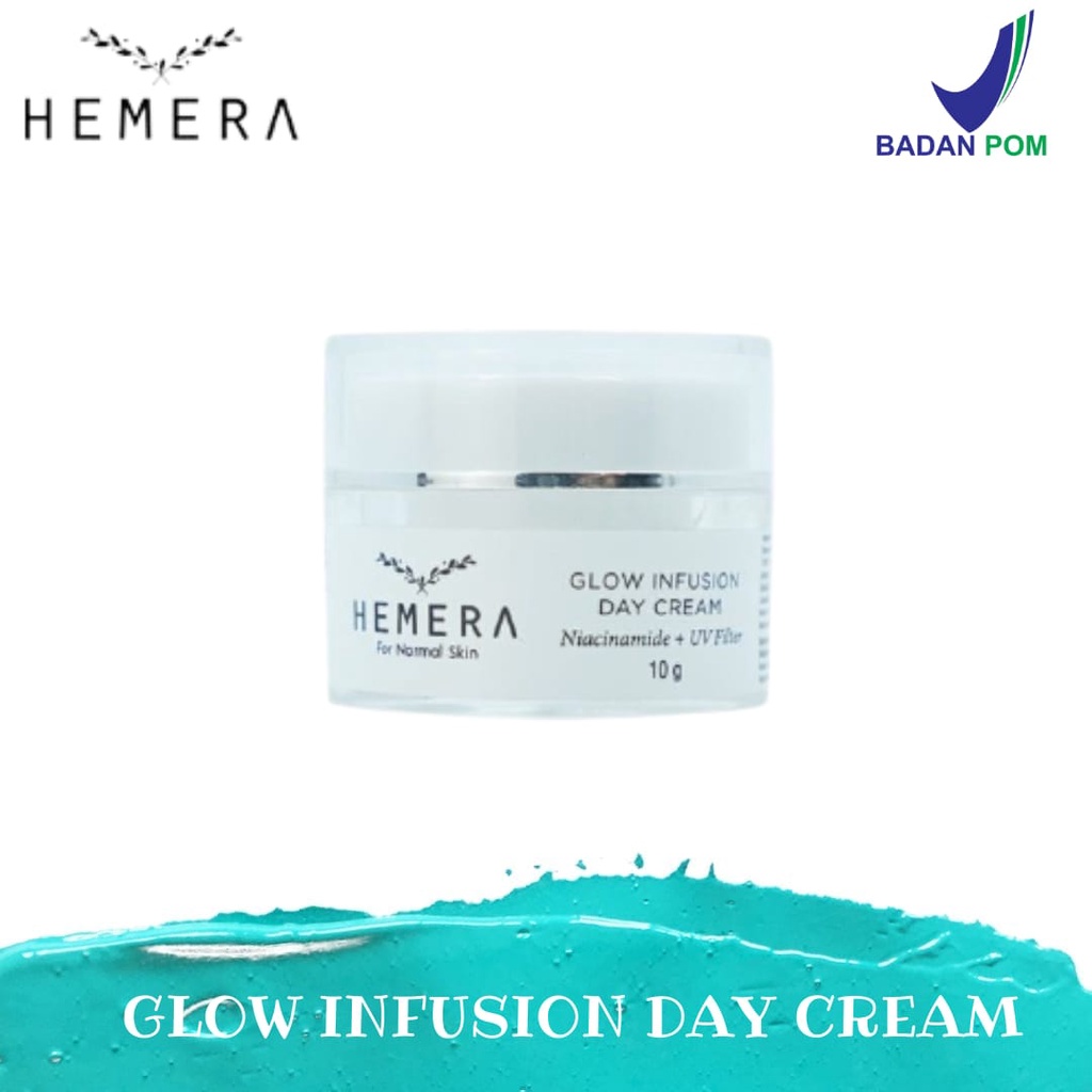 Hemera Glow Infusion Day Cream | Cream Siang SPF30 10gr msglow_griya