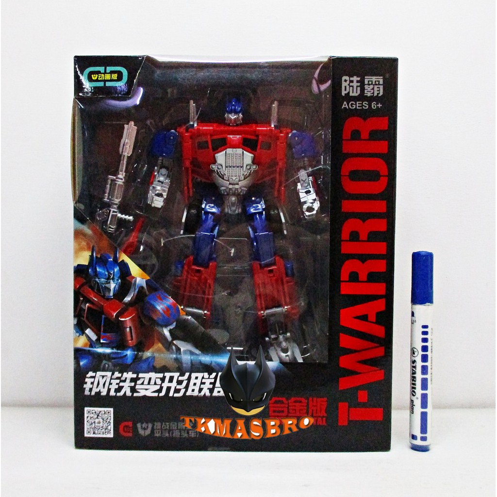 Robot T-Warrior Transformers Optimus Prime W8018
